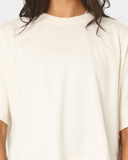 Reebok Women's Classics Natural Dye Cropped T-Shirt Non-dye