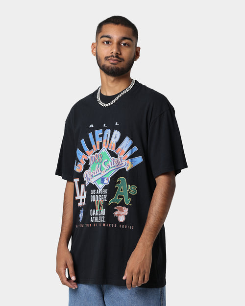 Majestic Athletic Dodgers All State Champ T-Shirt Faded Black