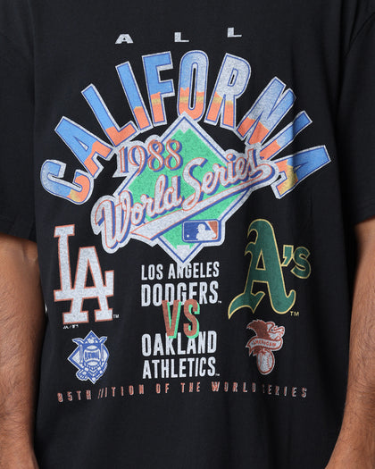 Majestic Athletic Dodgers All State Champ T-Shirt Faded Black