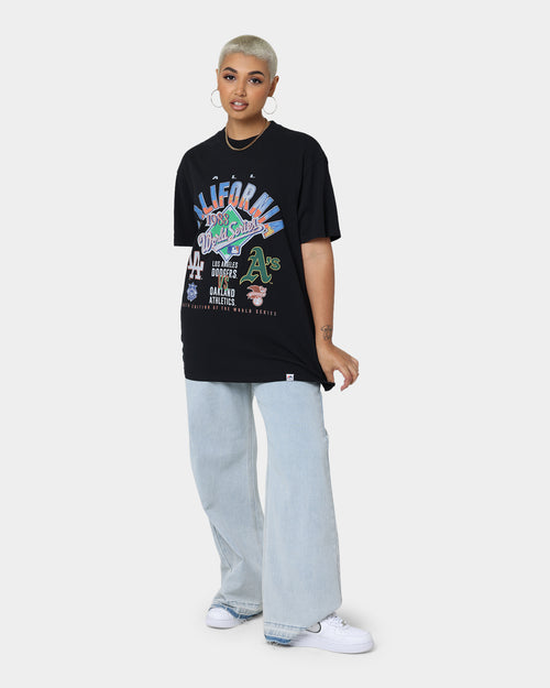 Majestic Athletic Dodgers All State Champ T-Shirt Faded Black