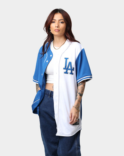 Majestic Athletic Los Angeles Dodgers Duo Colour Replica Jersey White/Blue