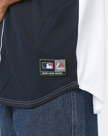 Majestic Athletic New York Yankees Duo Colour Replica Jersey True Navy/White