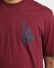 Majestic Athletic Los Angeles Dodgers Jeaner T-Shirt Dark Cinder