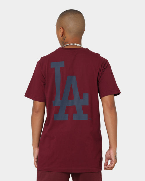 Majestic Athletic Los Angeles Dodgers Jeaner T-Shirt Windsor Wine