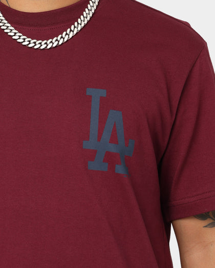 Majestic Athletic Los Angeles Dodgers Jeaner T-Shirt Windsor Wine