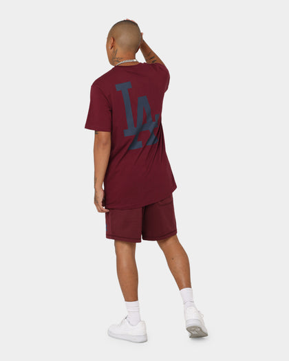 Majestic Athletic Los Angeles Dodgers Jeaner T-Shirt Windsor Wine