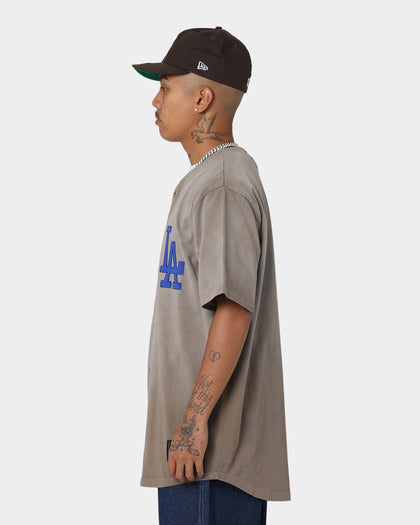Majestic Athletic Los Angeles Dodgers Solarised Replica Jersey Warm Grey