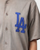 Majestic Athletic Los Angeles Dodgers Solarised Replica Jersey Warm Grey