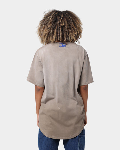 Majestic Athletic Los Angeles Dodgers Solarised Replica Jersey Warm Grey