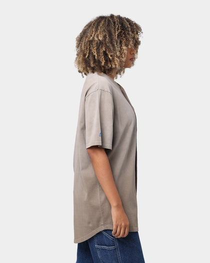 Majestic Athletic Los Angeles Dodgers Solarised Replica Jersey Warm Grey