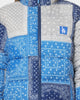 Majestic Athletic Los Angeles Dodgers Bandana Paisley Jacket Contrast Aop Paisley