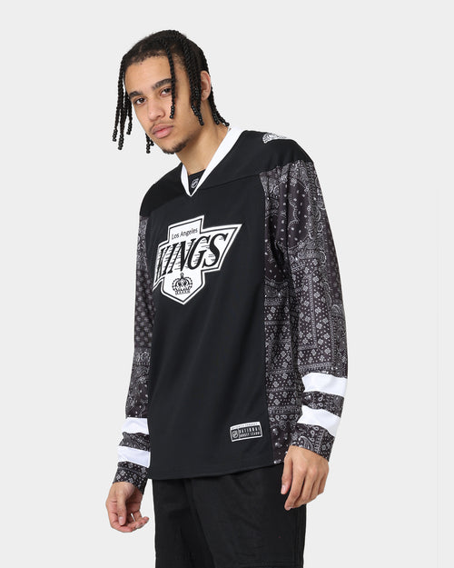 Majestic Athletic Los Angeles Kings Bandana Paisley NHL Jersey Black