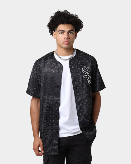 Majestic Athletic Chicago White Sox Bandana Paisley Jersey Black
