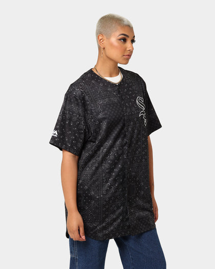 Majestic Athletic Chicago White Sox Bandana Paisley Jersey Black