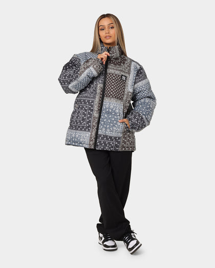 Majestic Athletic New York Yankees Bandana Paisley Jacket Tonal Aop Paisley