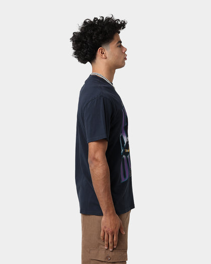 Majestic Athletic Anaheim Ducks Rise Graphic T-Shirt Faded Black