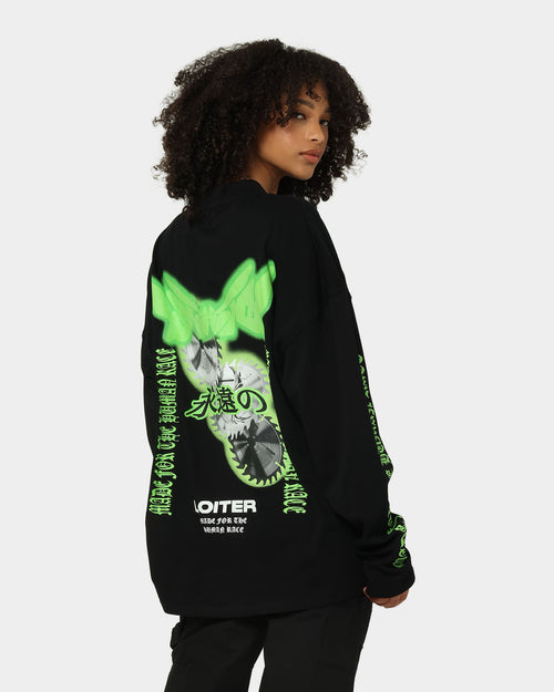 Loiter Cyber Blade Long Sleeve T-Shirt Black