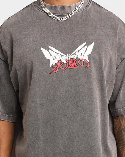 Loiter Eternal Vintage T-Shirt Charcoal