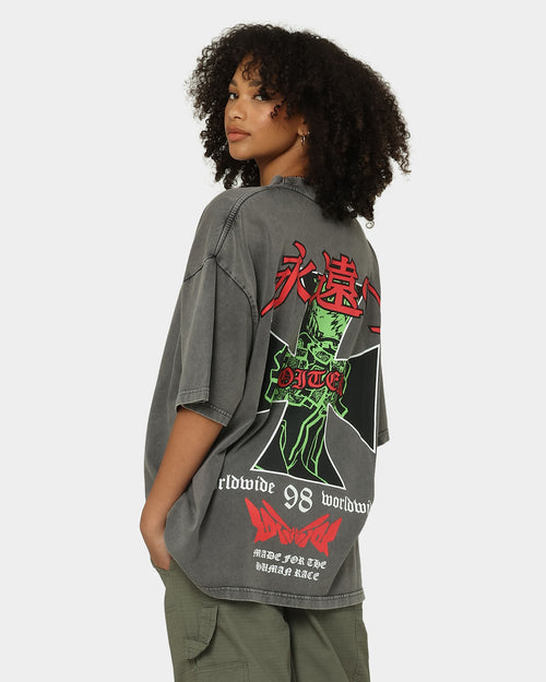 Loiter Eternal Vintage T-Shirt Charcoal