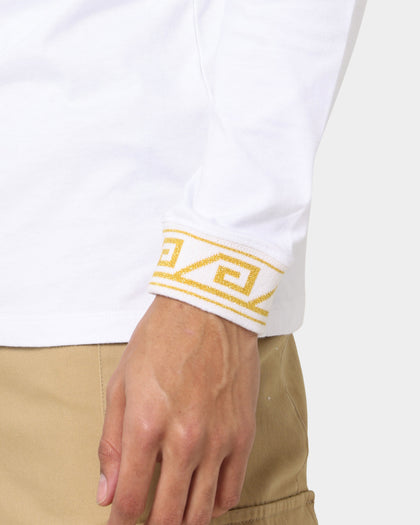 Last Kings Territorial Rib Long Sleeve T-Shirt White