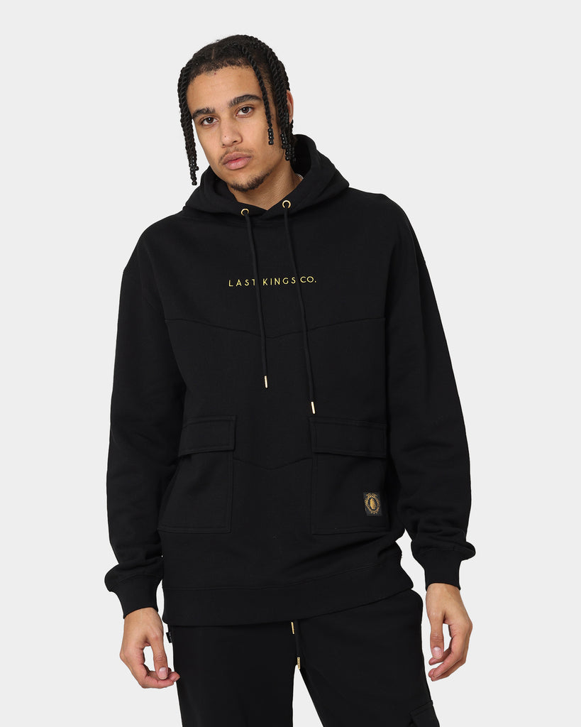 Last Kings Cargo Hoodie Black Culture Kings US