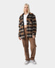 Karl Kani Chest Signature Wool Blend Jacket Sand