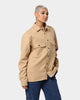 Karl Kani Chest Signature Wool Blend Shirt Sand