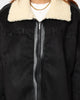 Karl Kani Retro Faux Shearling Jacket Black