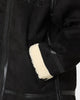 Karl Kani Retro Faux Shearling Jacket Black