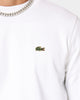 Lacoste Gold Stitch Crewneck White
