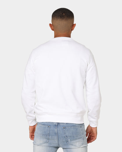 Lacoste Gold Stitch Crewneck White