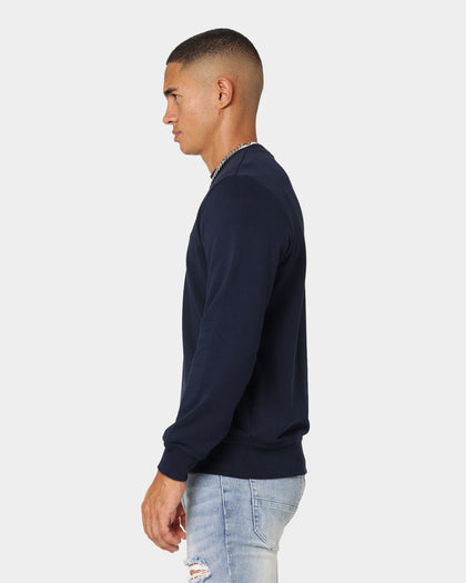 Lacoste Gold Stitch Crewneck Navy