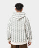Lacoste L!ve AOP Signature Hoodie Lapland/Cosmic