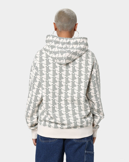 Lacoste L!ve AOP Signature Hoodie Lapland/Cosmic