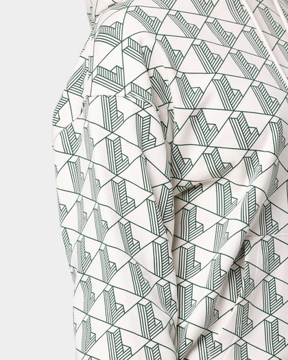 Lacoste L!ve AOP Signature Hoodie Lapland/Cosmic