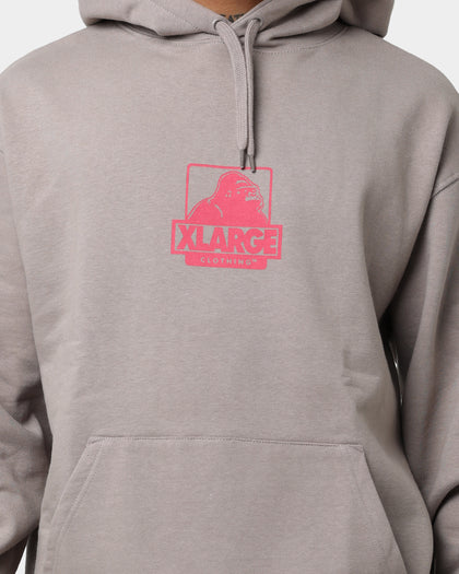 X-Large 91 Hoodie Grey/Red