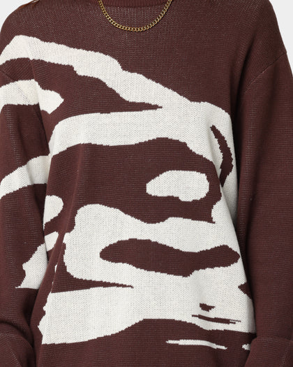 X-Large Gorilla Sweatshirt Brown