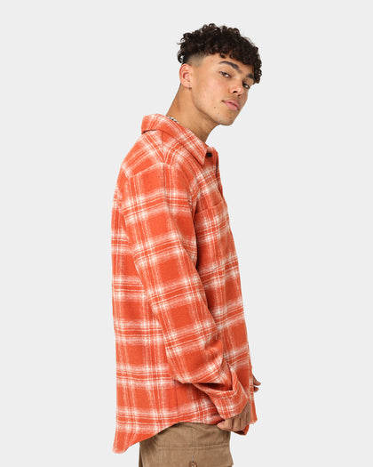 XLARGE Shadow Long Sleeve Shirt Orange