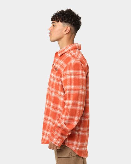 XLARGE Shadow Long Sleeve Shirt Orange