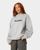 XLARGE Text Logo Crewneck Grey Marle