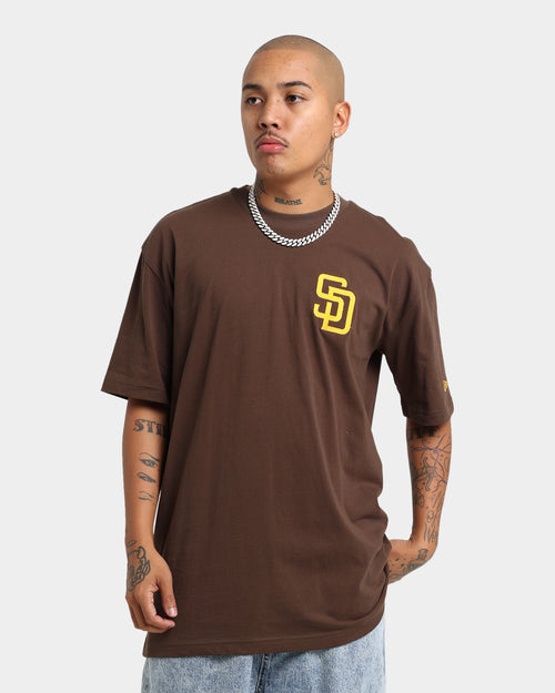 New Era San Diego Padres City Graphics T-Shirt Brown