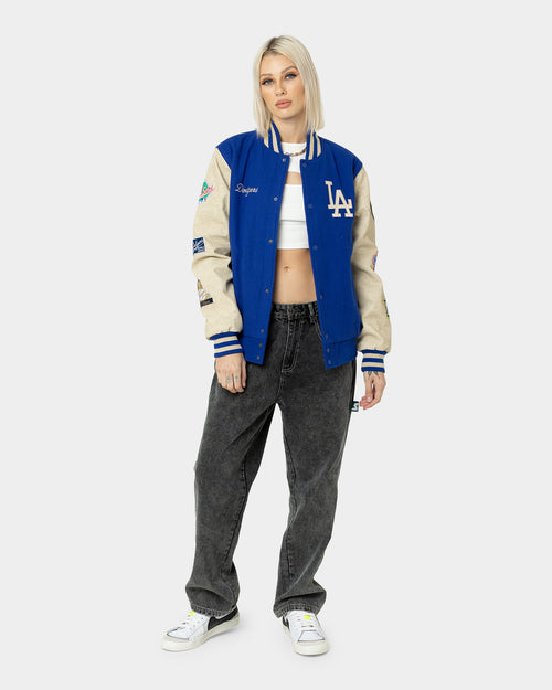 New Era Los Angeles Dodgers MLB World Series Varsity Jacket Blue