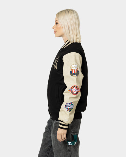 New Era New York Yankees MLB World Series Varsity Jacket Black