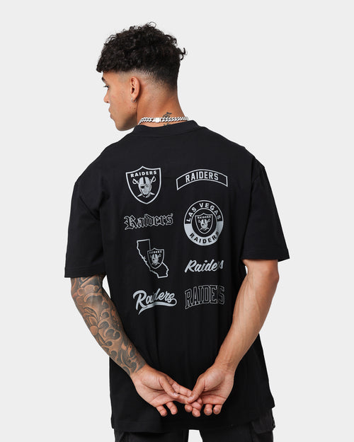 New Era Raiders City Graphic T-Shirt Black