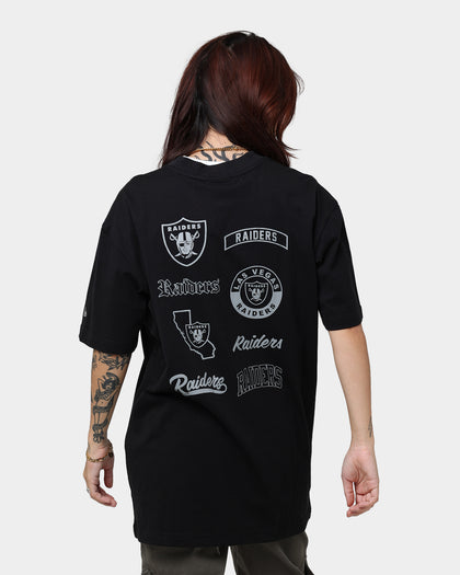 New Era Raiders City Graphic T-Shirt Black