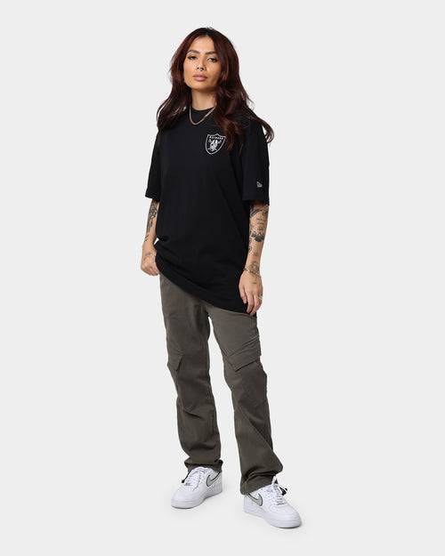 New Era Raiders City Graphic T-Shirt Black