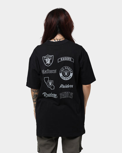 New Era Raiders City Graphic T-Shirt Black