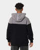 Calvin Klein Colourblock Quarter Zip Hoodie Ck Black