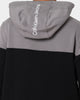 Calvin Klein Colourblock Quarter Zip Hoodie Ck Black