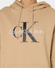 Calvin Klein Seasonal Monogram Hoodie Tawny Sand